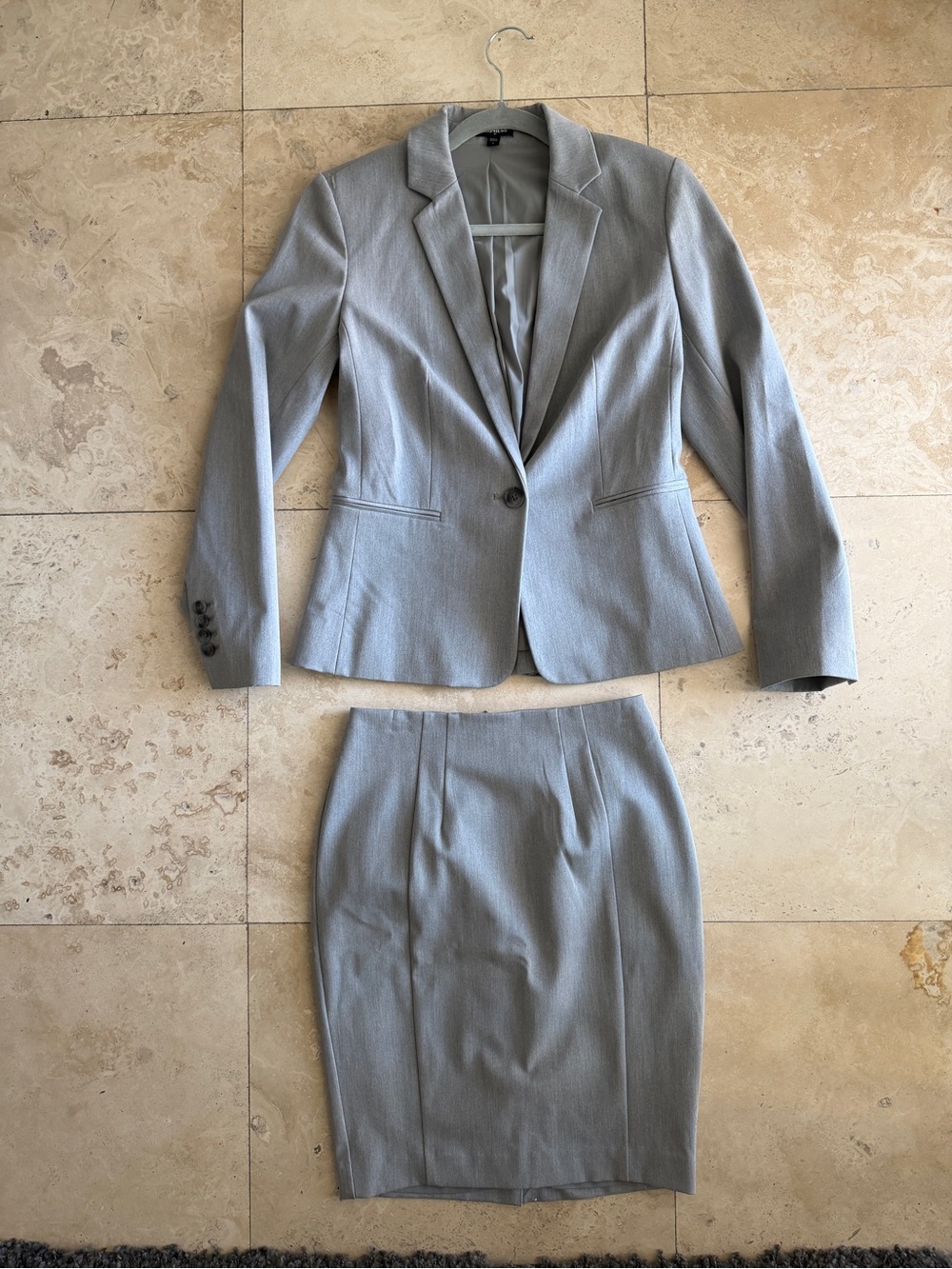 Express Women’s Gray Suit Set